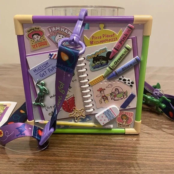New with tags Disney Tokyo Japan Pixar Toy Story Popcorn Bucket Maze Game - Picture 3 of 5